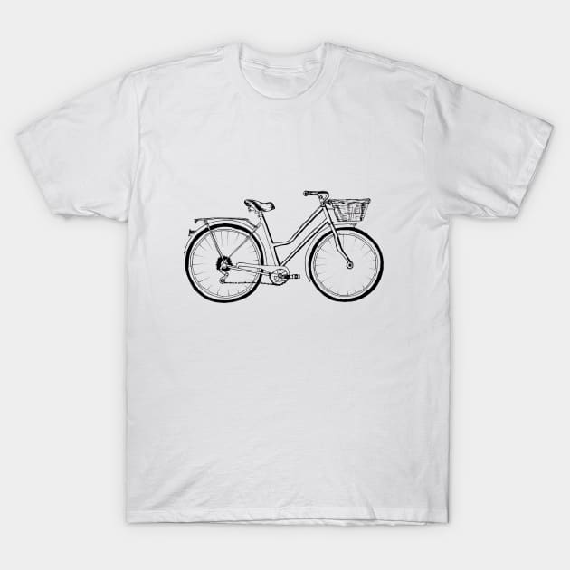 Bicycle T-Shirt by Bridgetdav